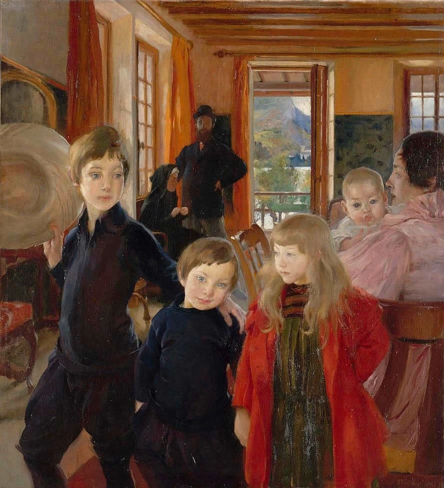 Nikolaj Kornilevič Pimonenko - Ritratto di famiglia